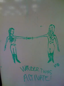 Katie and Folashade, The Wonder Twins!